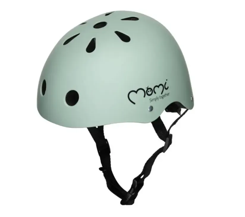 momi dječja kaciga 47-58 cm mat zelena - slika 2