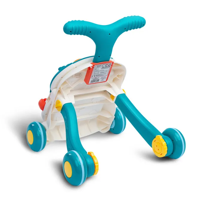 toyz 2 u 1 guralica i stol za igru tirkizna - slika 8