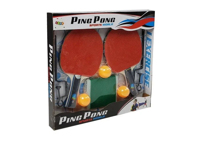 set za stolni tenis s mrežom i lopticama - slika 5