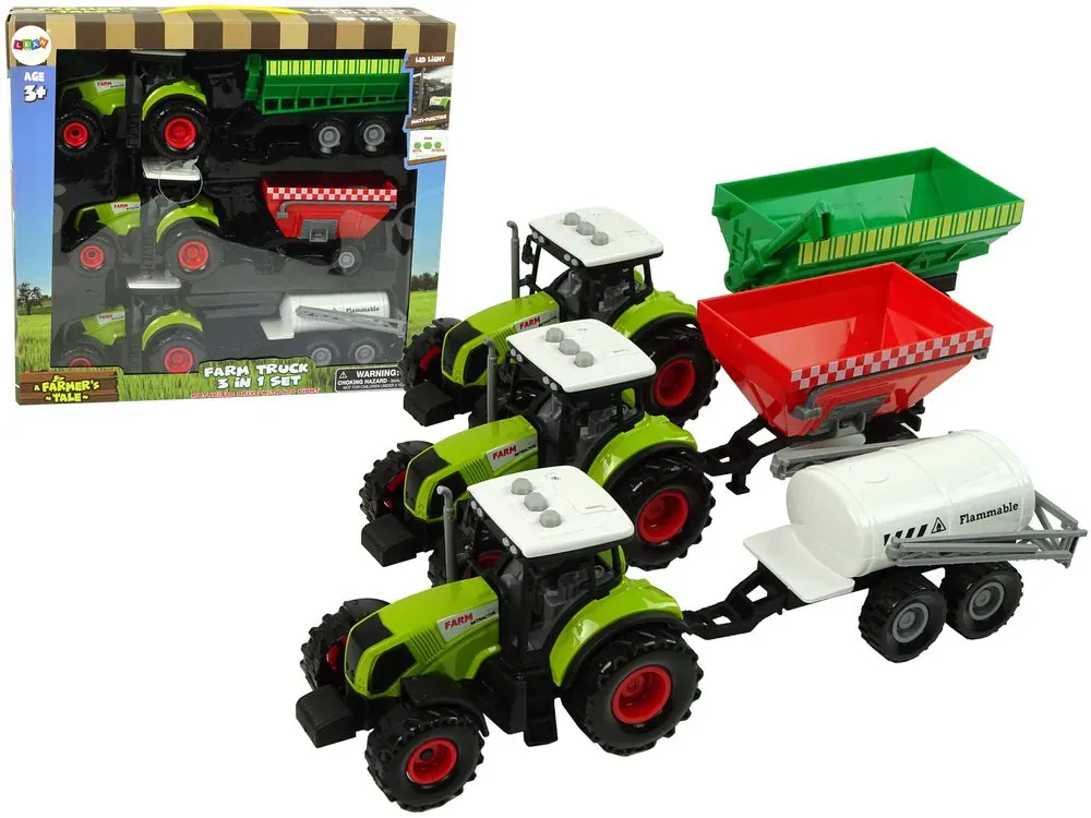 Set traktora 3u1 s prikolicama - Pribislavec