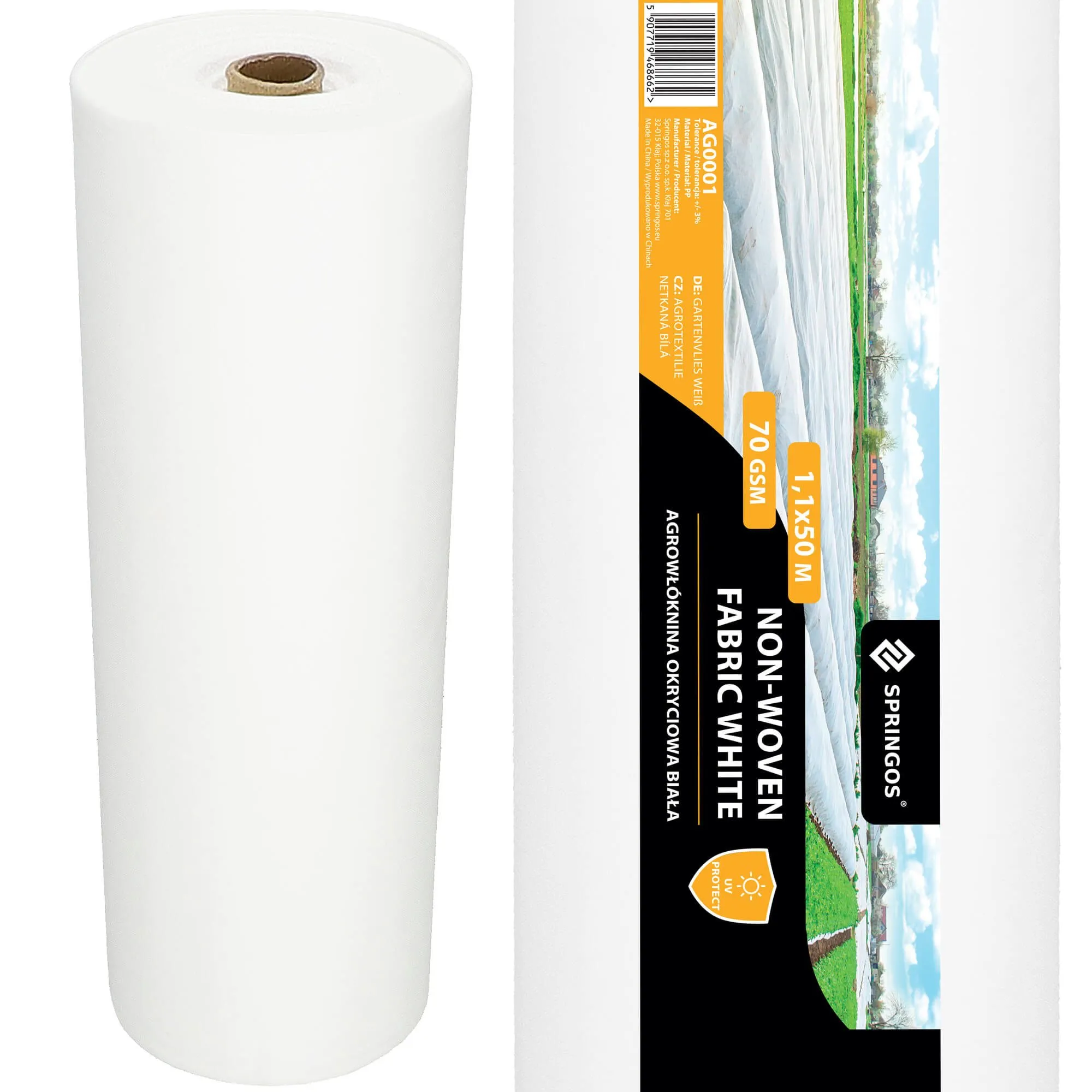 pokrov agrotekstil bijeli 70 gsm 1,1 x 50 m - slika 7