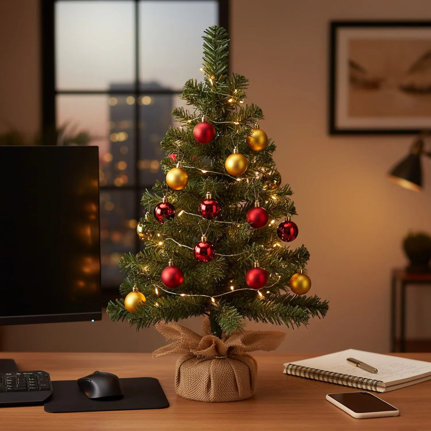ukrasna božićna jelka 60 cm zelena - slika 7