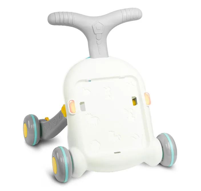 toyz 2 u 1 guralica i stol za igru, siva - slika 7