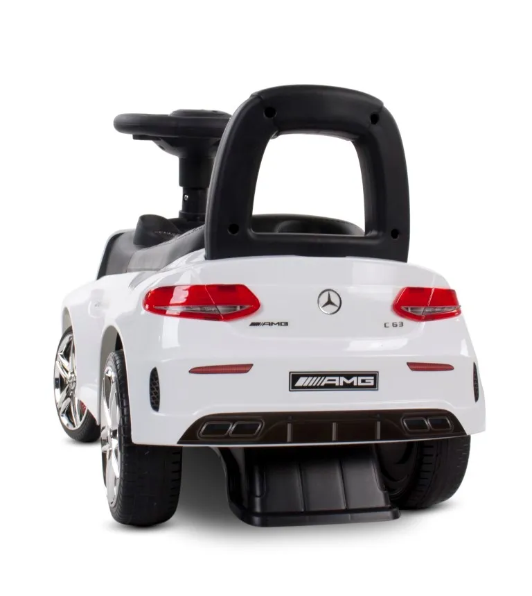 dječja guralica mercedes amg c63 coupe bijela - slika 8