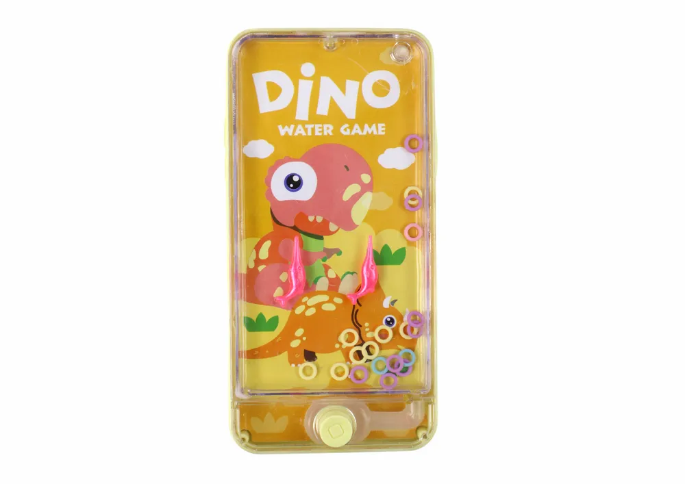 vodena arkadna igraća konzola s motivima dinosaura žuta - slika 3