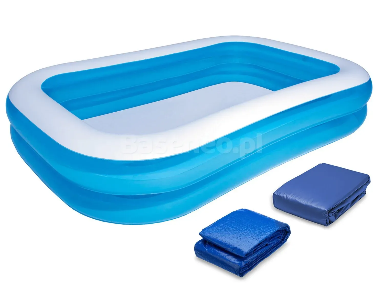bestway obiteljski bazen na napuhavanje 262 x 175 x 51 cm - slika 2