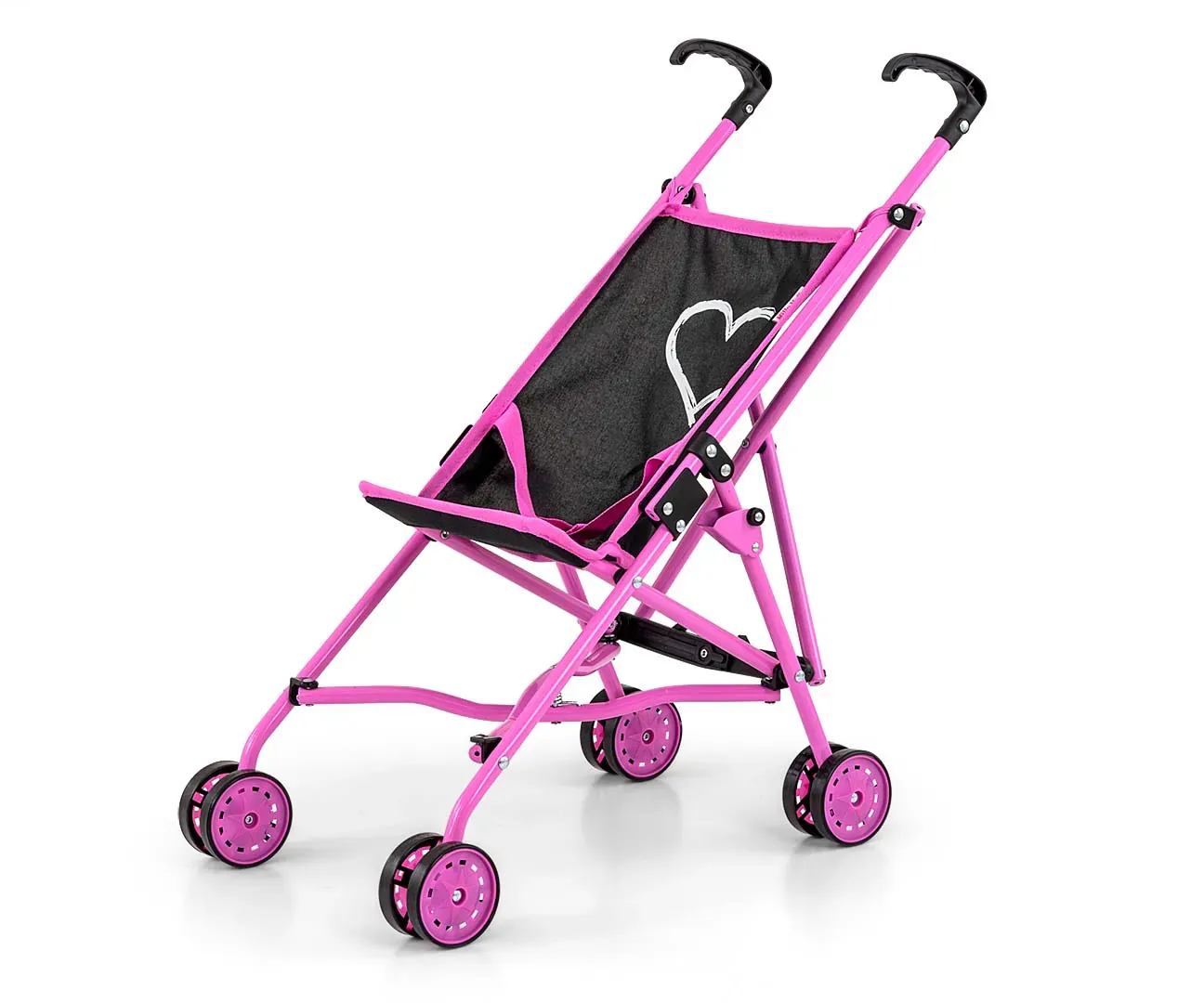 julia prestige black kolica za lutke - slika 2