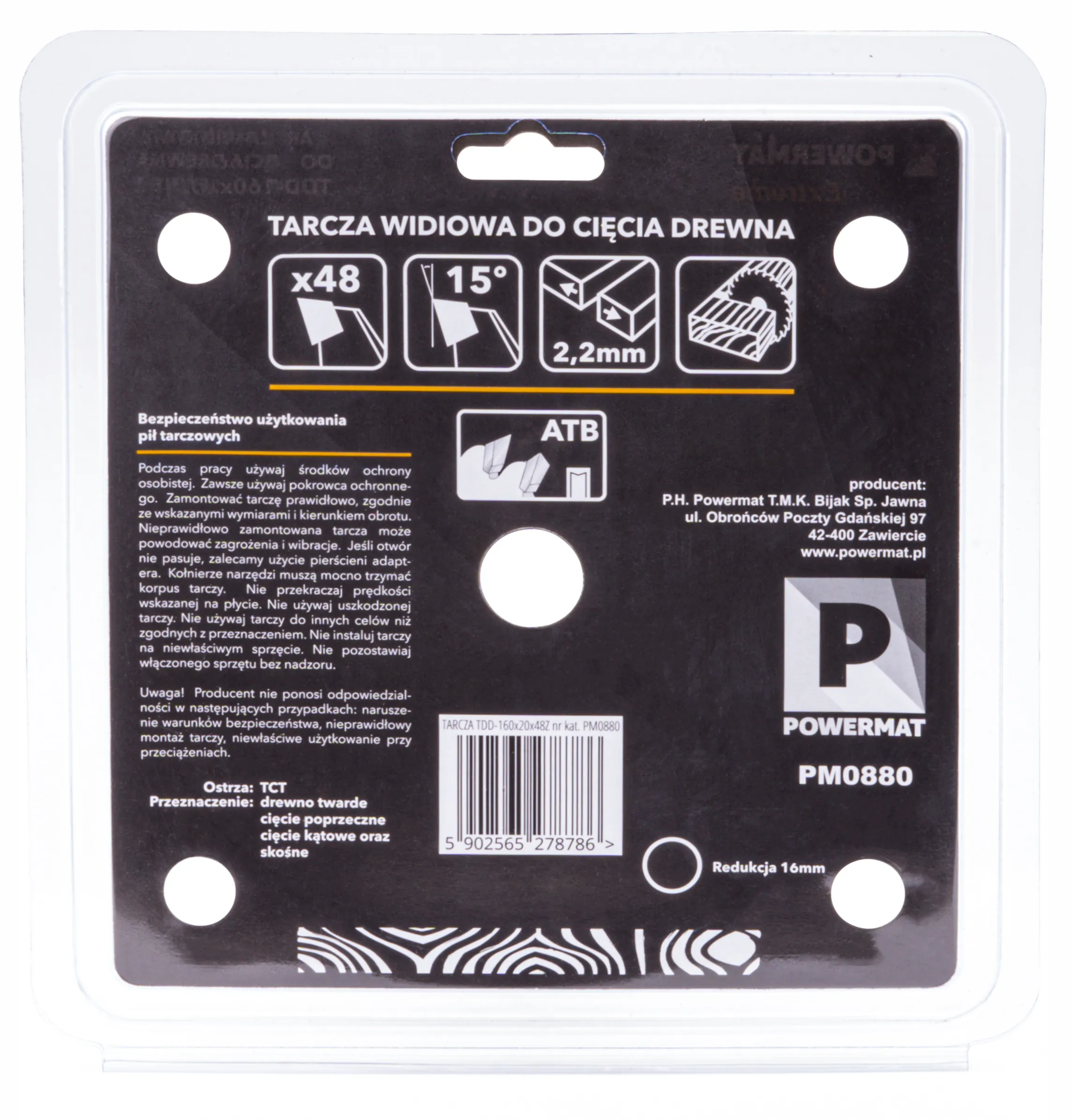powermat disk za drvo 160x20 mm, 48 zuba - slika 6