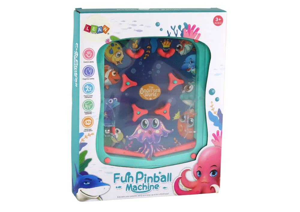 mini zeleni fliper s morskim detaljima - slika 4