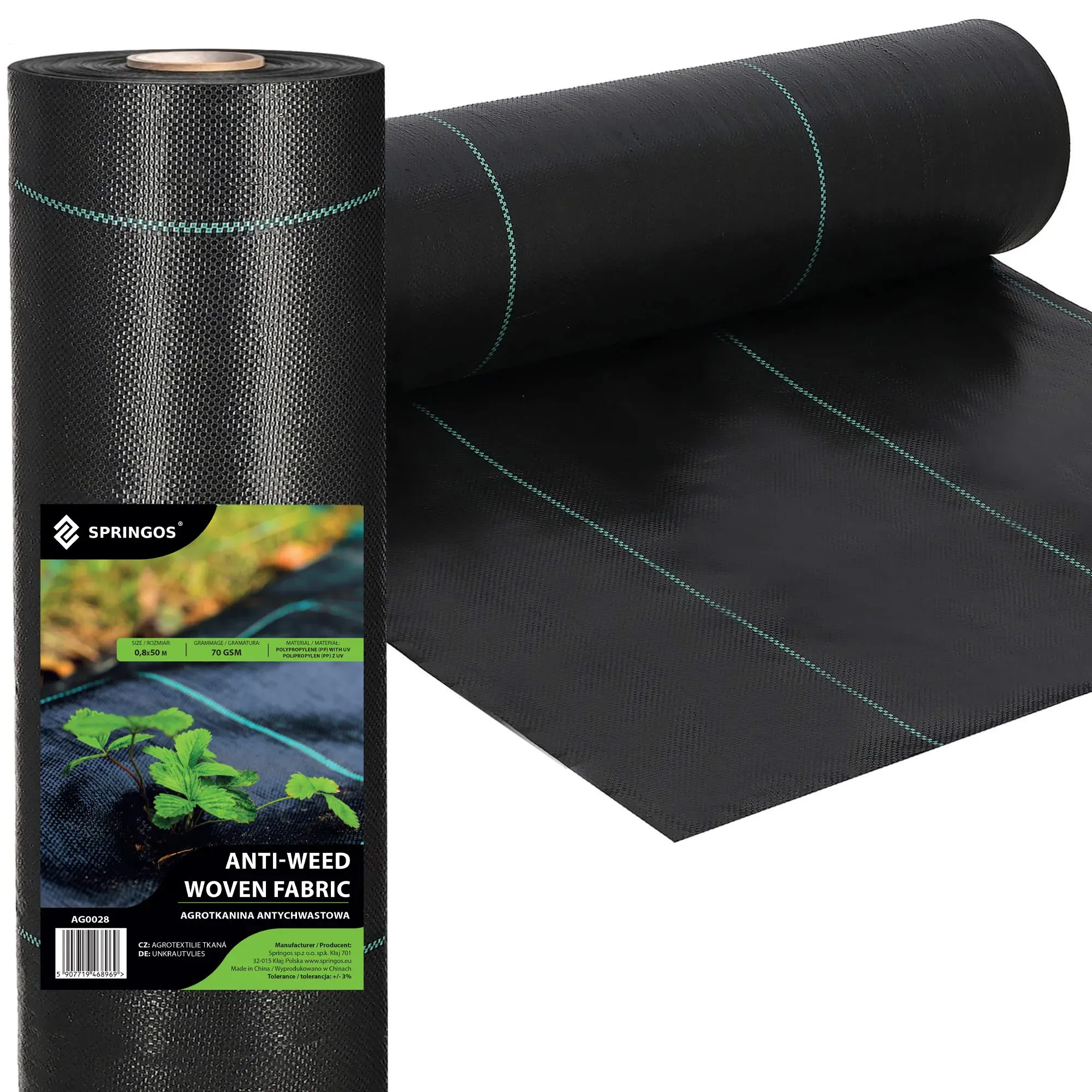 agrotekstil protiv korova 70 gsm 0,8 x 50 m - slika 2