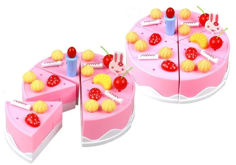 rođendanska torta s ukrasima za rezanje - slika 3