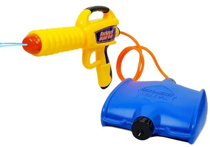 pištolj na vodu 1080ml žuto-plavi - slika 2