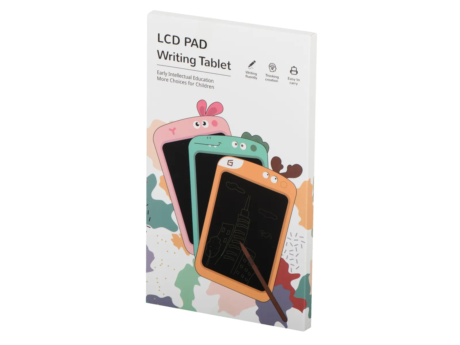 tablet za crtanje dinosaur 8.5" tirkizni - slika 8