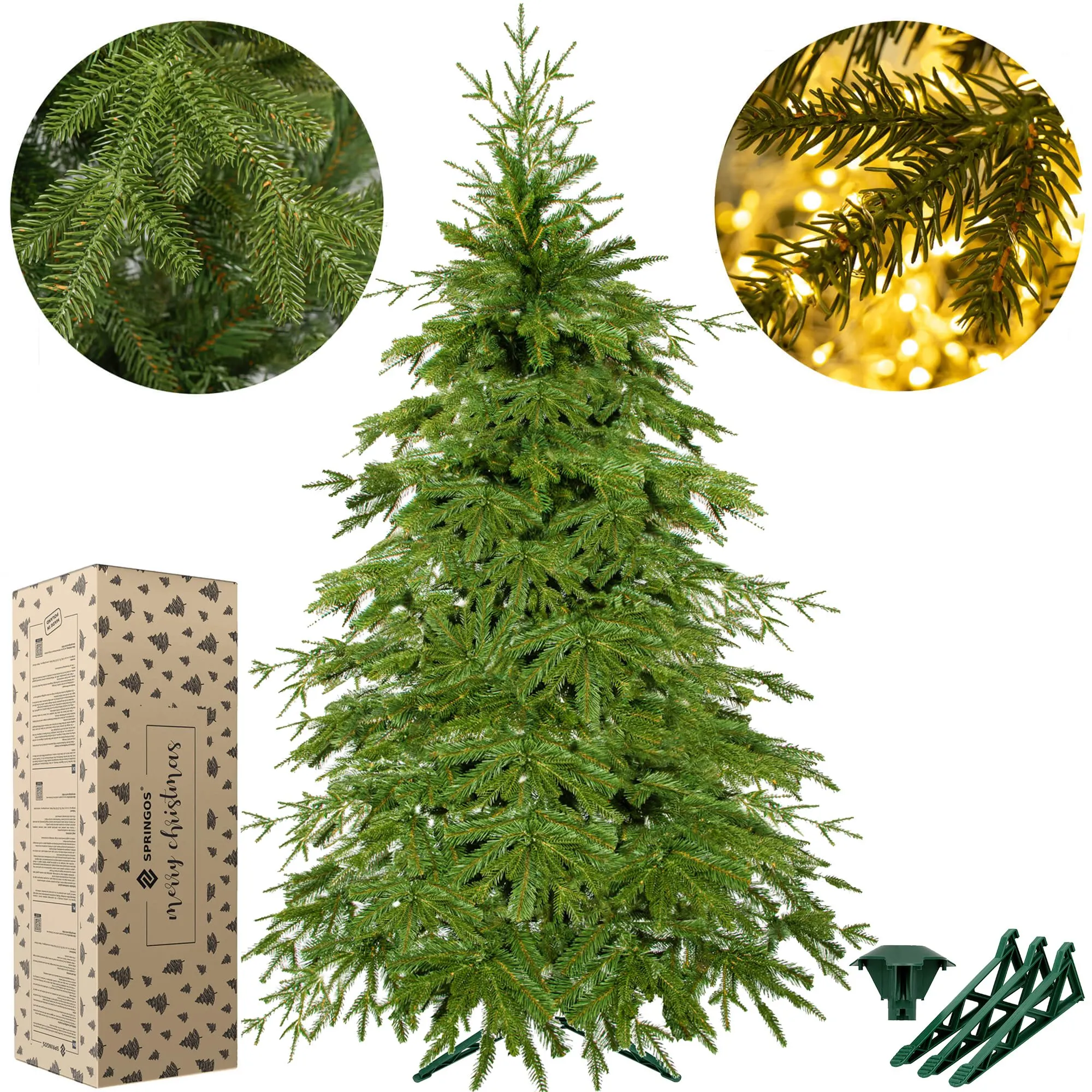 božićno drvce prirodna smreka 150 cm - slika 6