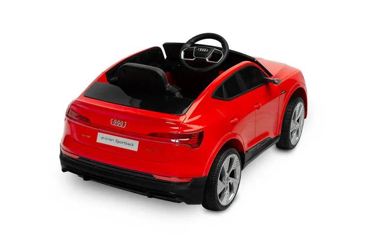 audi e-tron sportback, auto na akumulator, crveni - slika 5