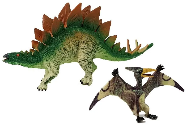 set figurica stegosaur i pteranodon - slika 3