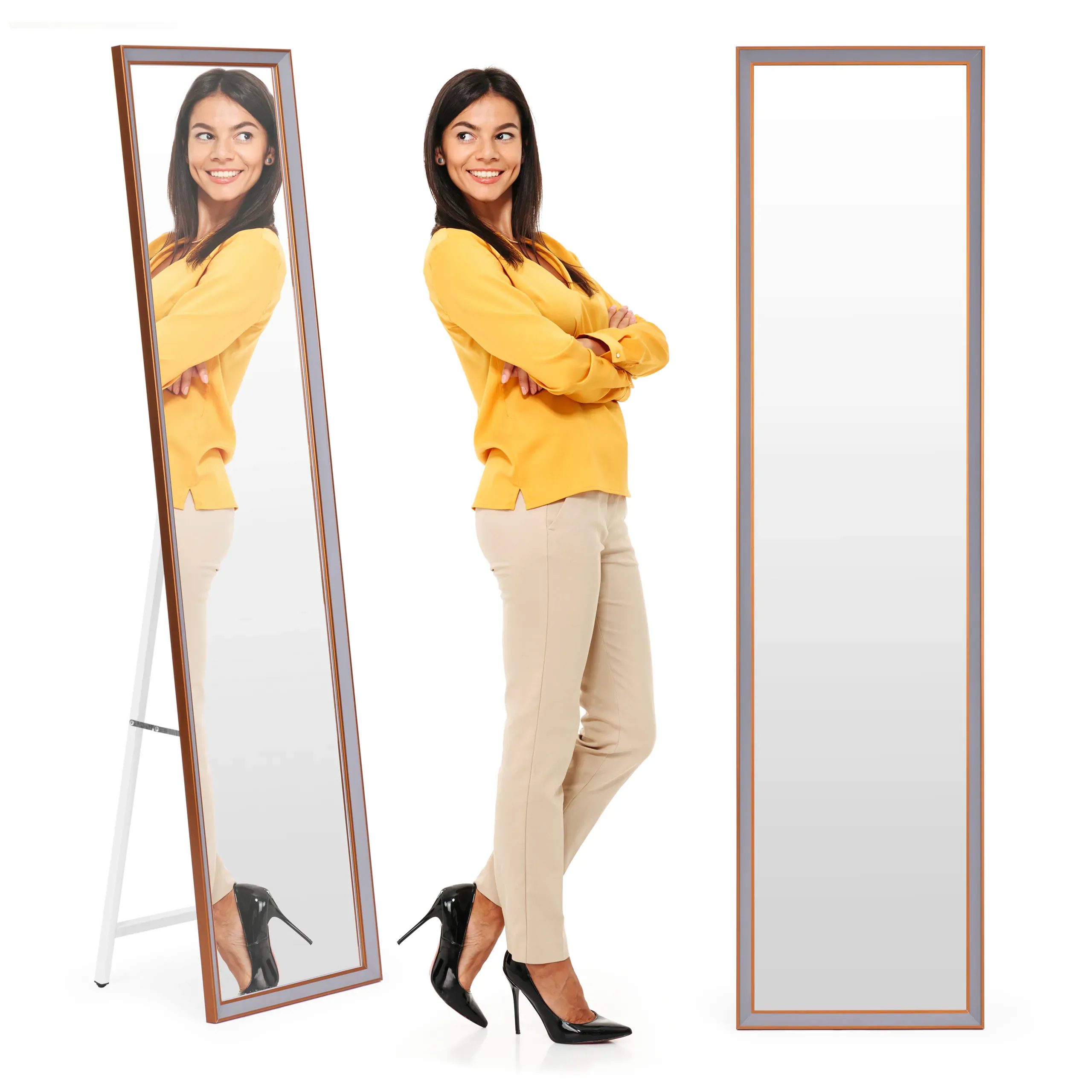 modernhome stojeće ogledalo, 148 cm - slika 2
