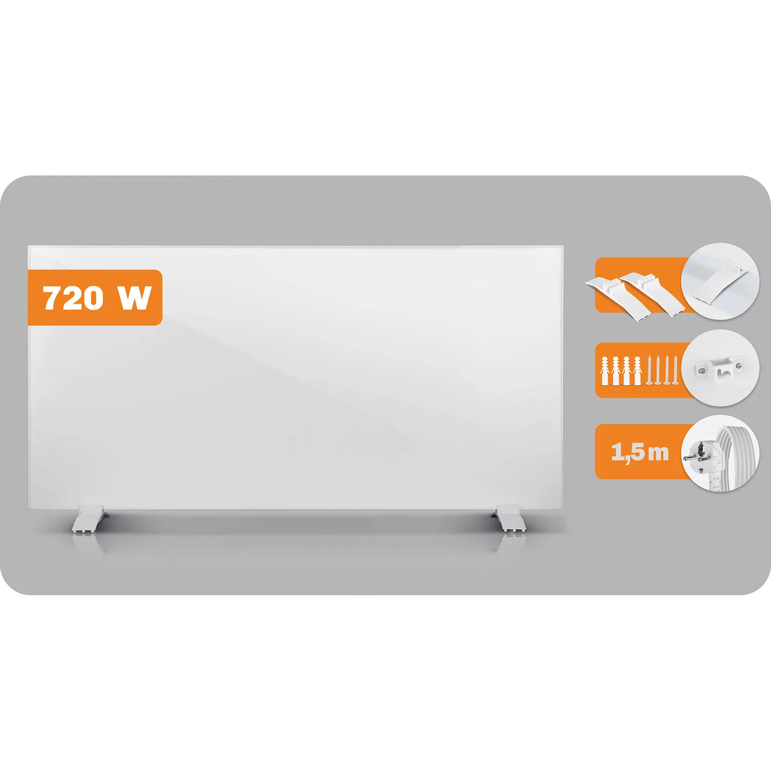 infracrveni grijač 720w berdsen bd-982 - slika 5