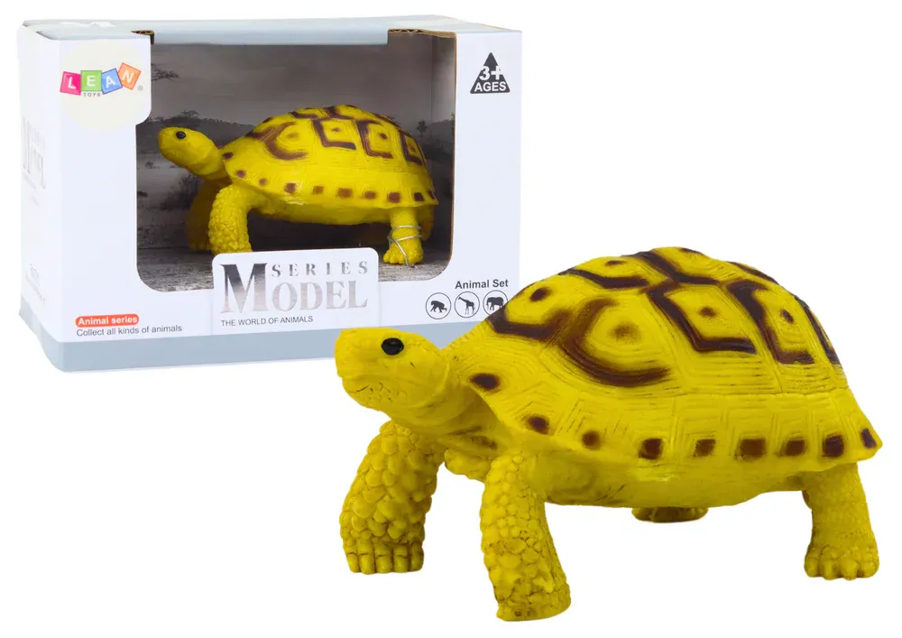 Kolekcionarska figurica kornjača reptil žuto smeđa - Pribislavec