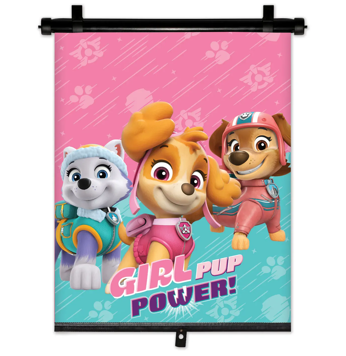 Rastezljivo sjenilo za auto Paw patrol - roza - Pribislavec