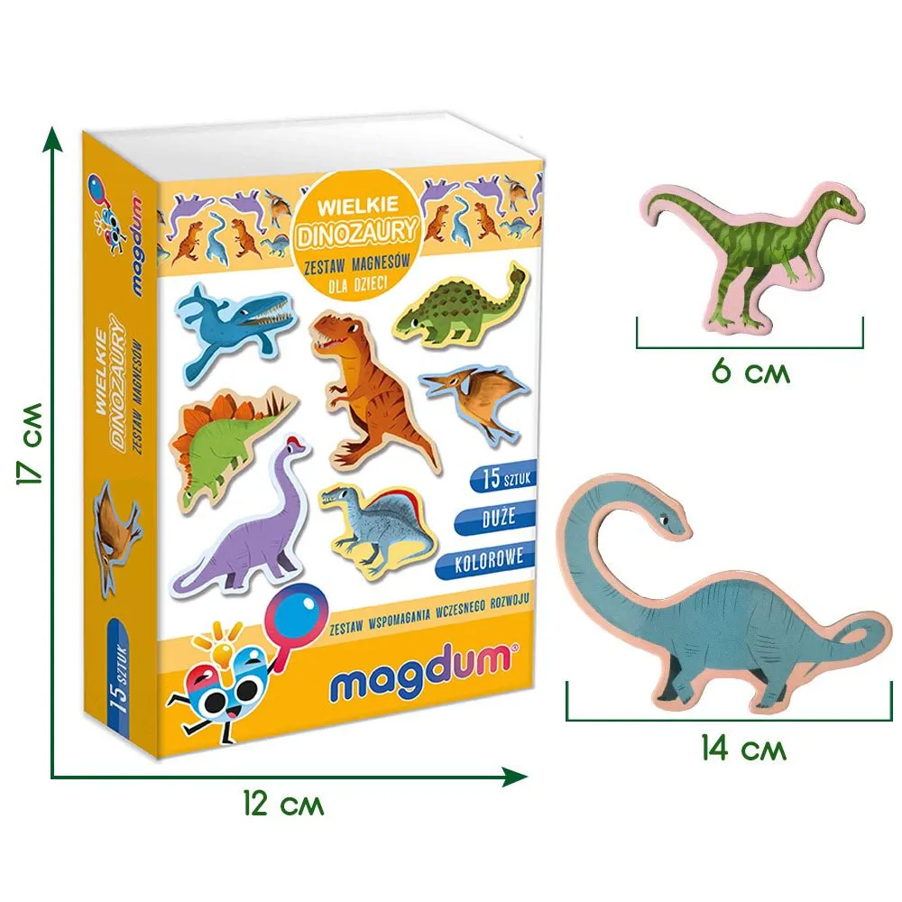 set magneta veliki dinosauri 15 kom. - slika 7