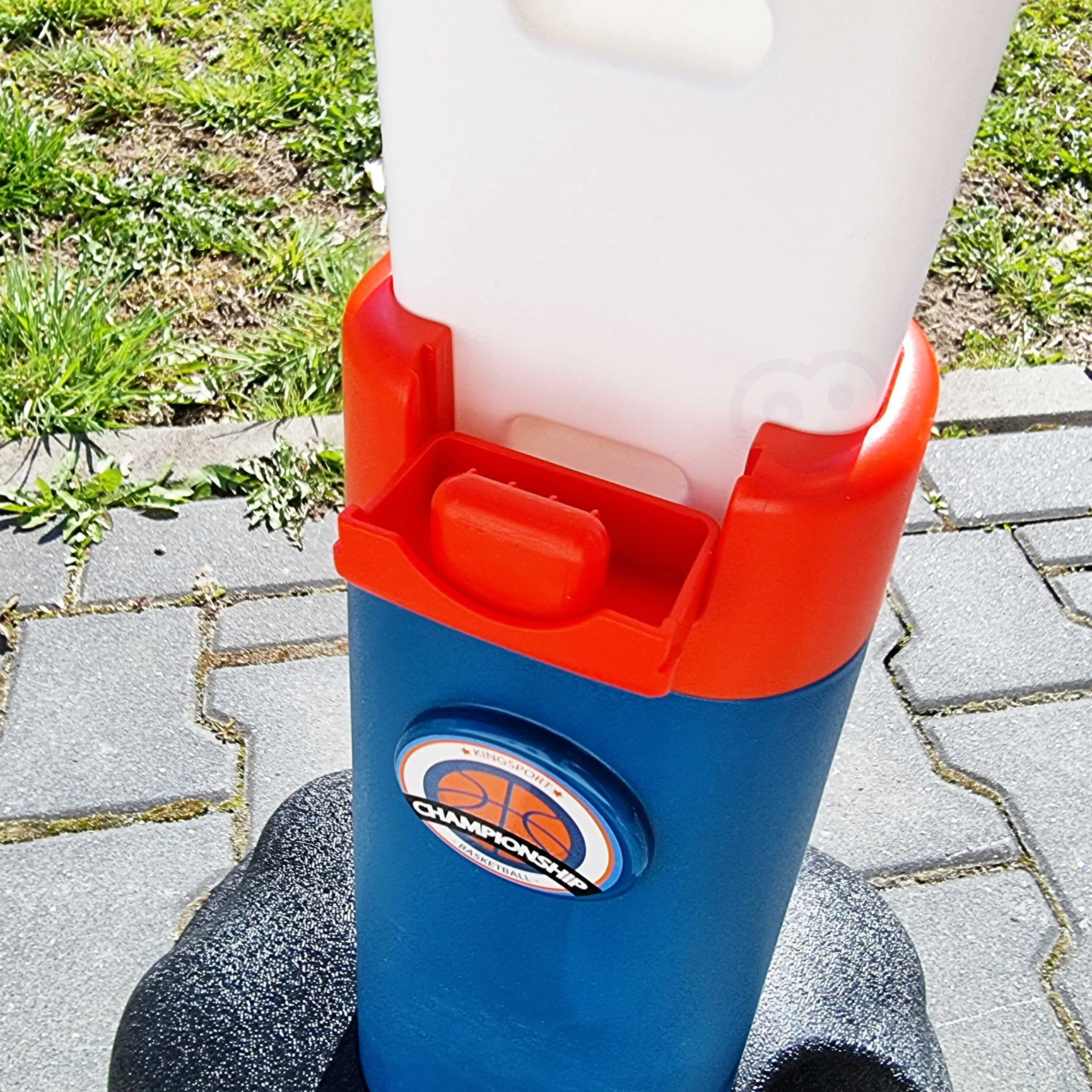 woopie set za košarku s regulacijom 99 - 125 cm + lopta + pumpa - slika 6