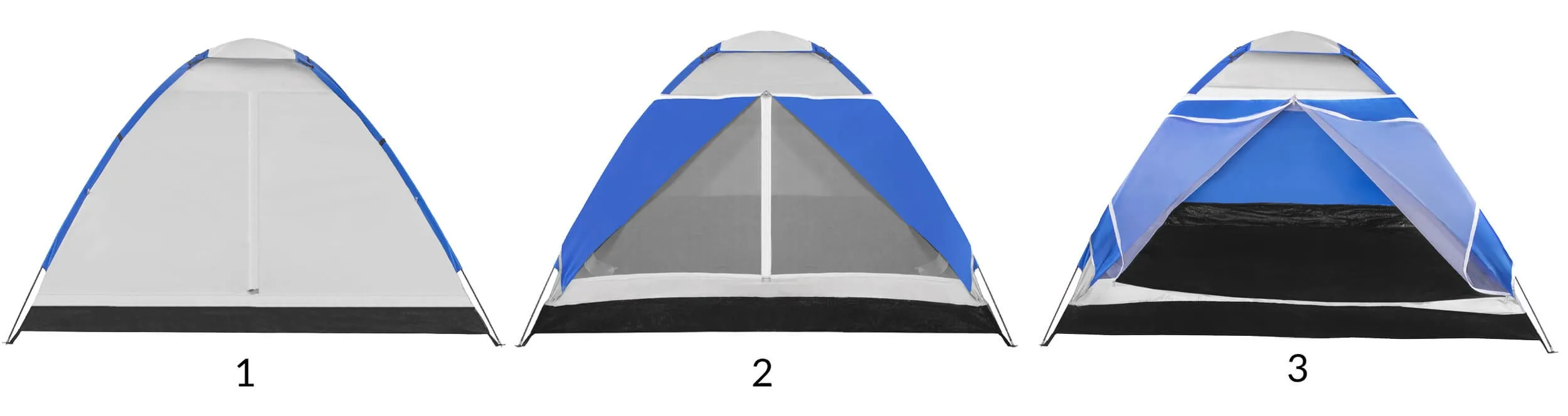 šator za kampiranje 210 × 240 cm s oprugama - slika 7
