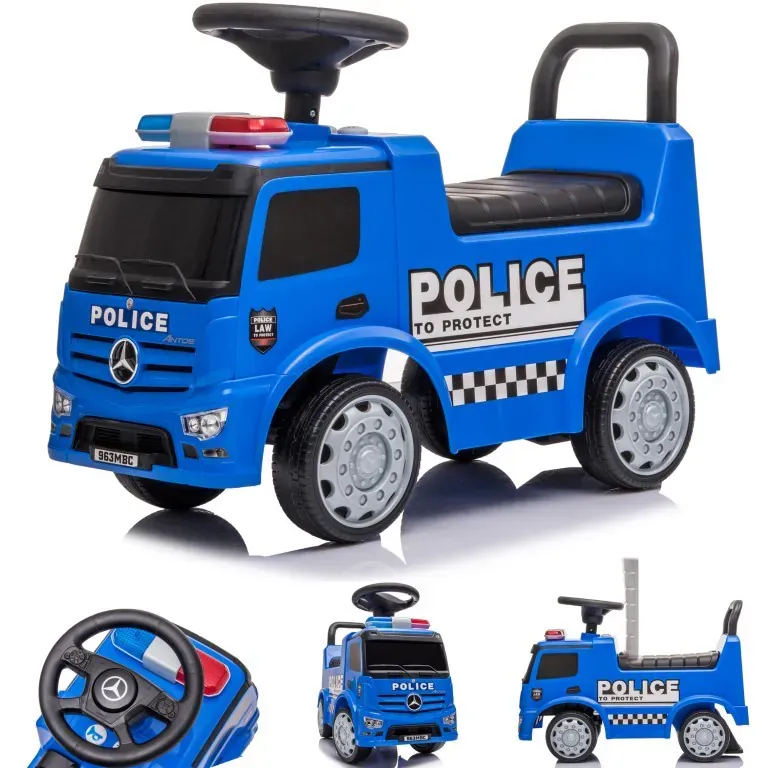 guralica mercedes policija plava - slika 2