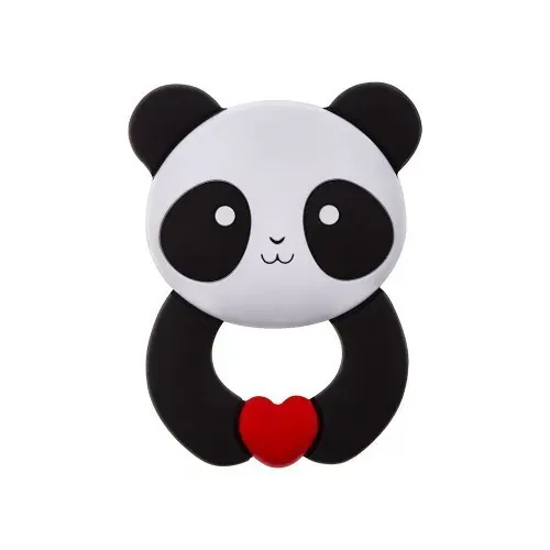 silikonska grickalica za bebe panda a0055 - slika 2