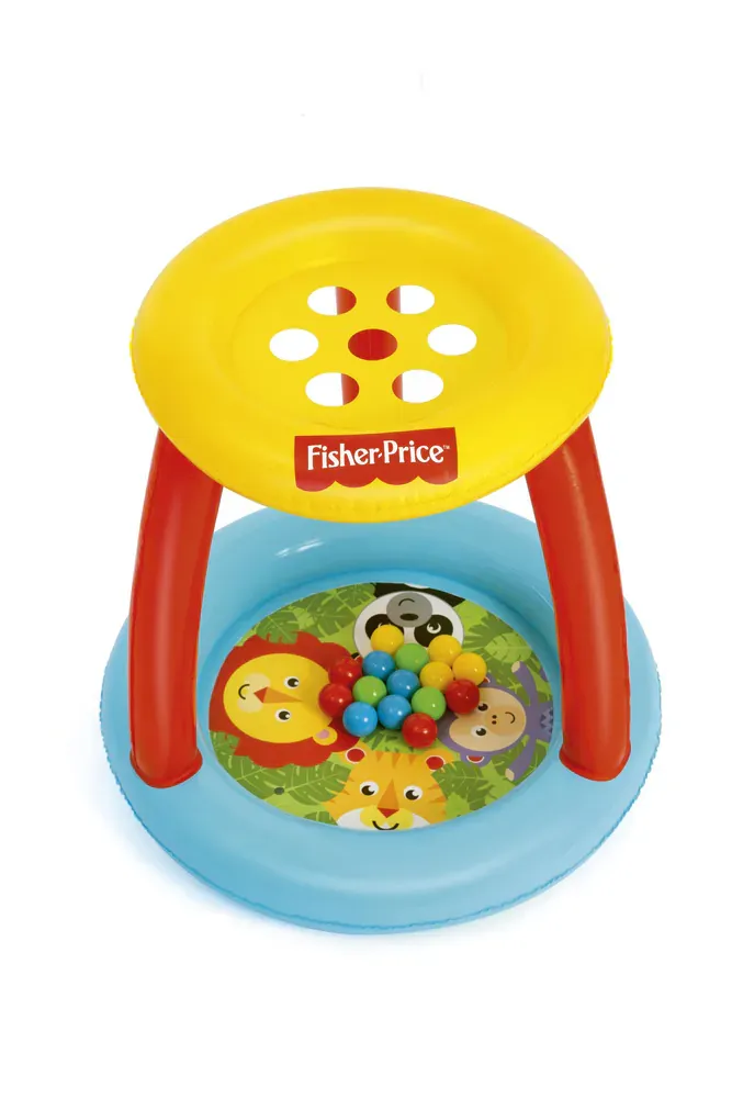 bestway bazen na napuhavanje s krovom fisher price - slika 2