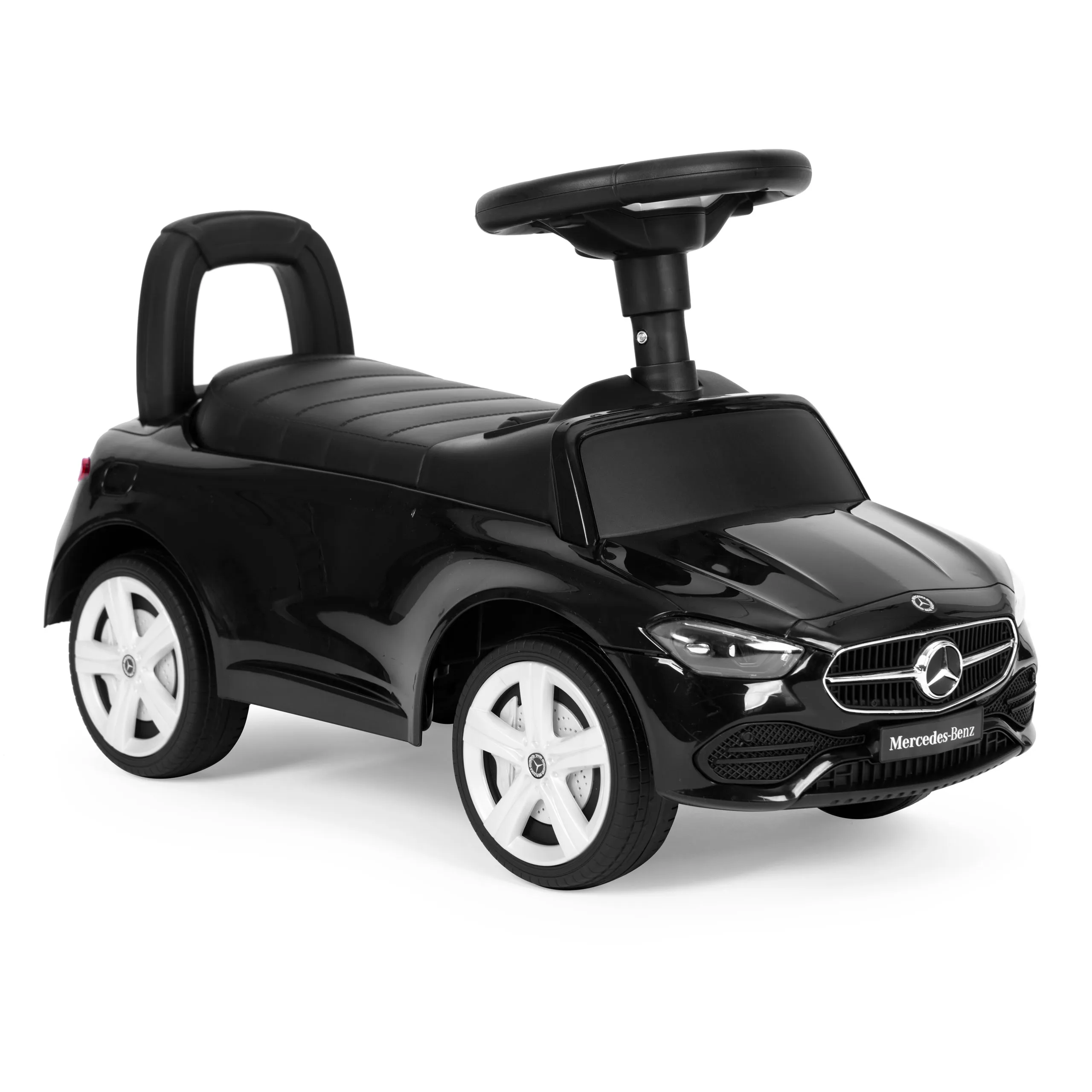 dječja interaktivna guralica mercedes c klasa crna - slika 3