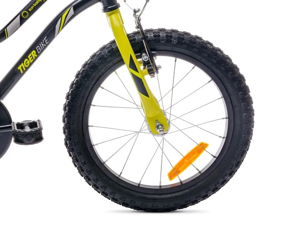 dječji bicikl guralica tiger 16" crni-žuti-sivi - slika 6