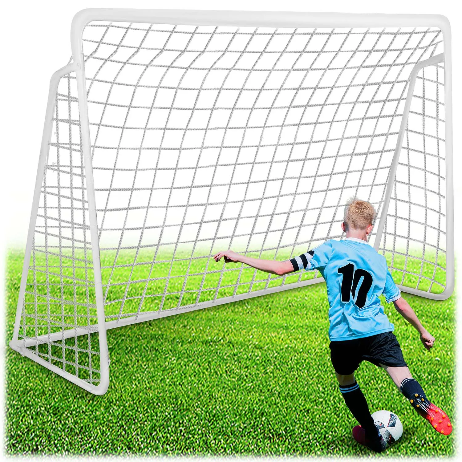 nogometni gol 300 x 200 x 90 cm ns-496 - slika 2