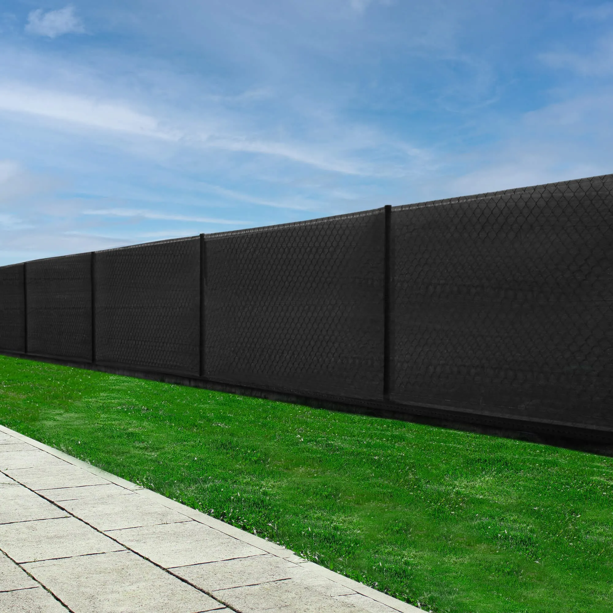 mreža za sjenilo crna 140 gsm 1,5 x 10 m 50 vezica - slika 3