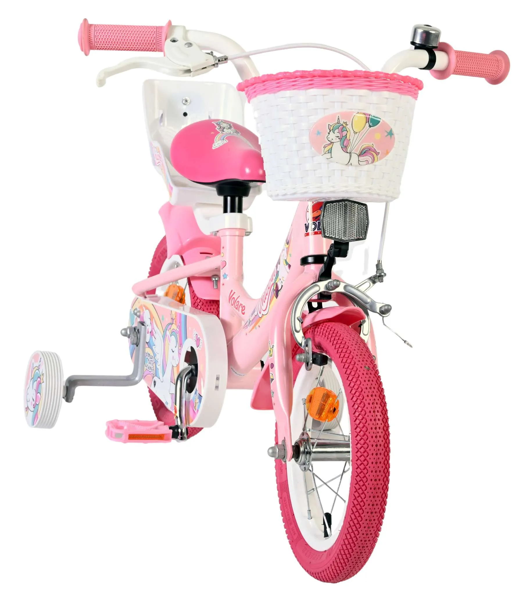 volare dječji bicikl unicorn 12″ ružičaste boje - slika 6