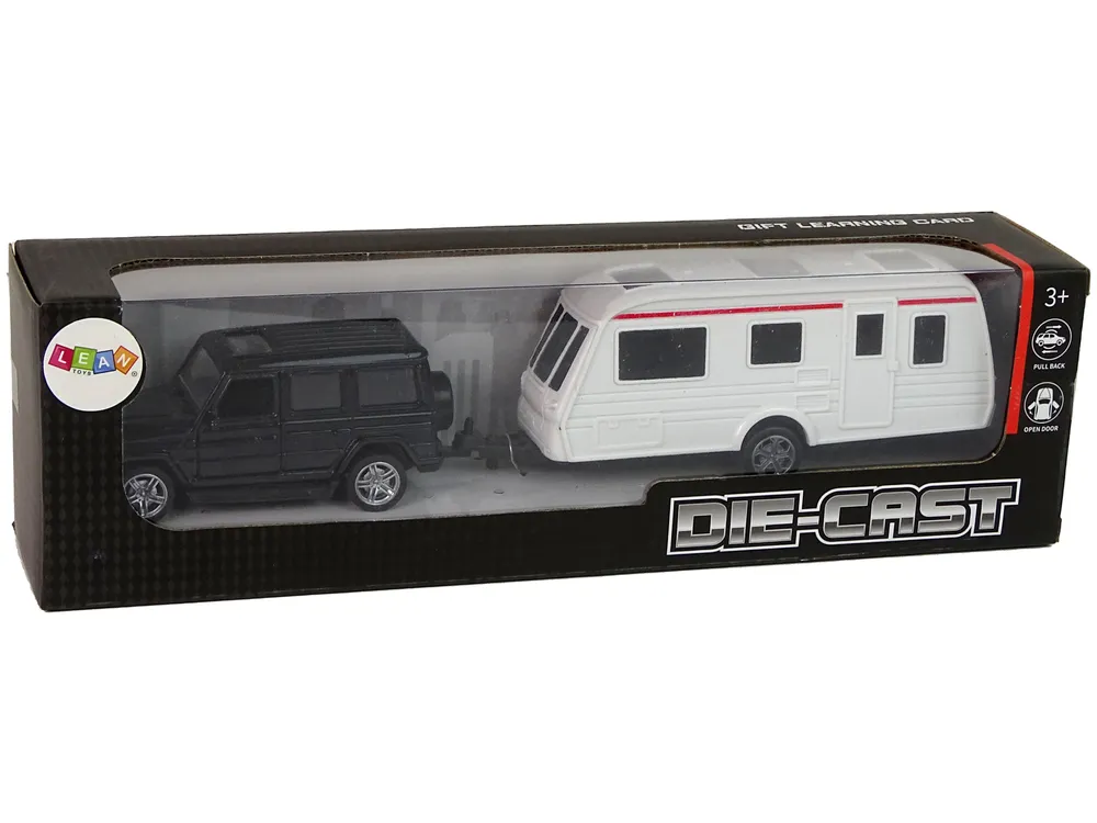 set jeep s kamperom crno-bijeli - slika 7