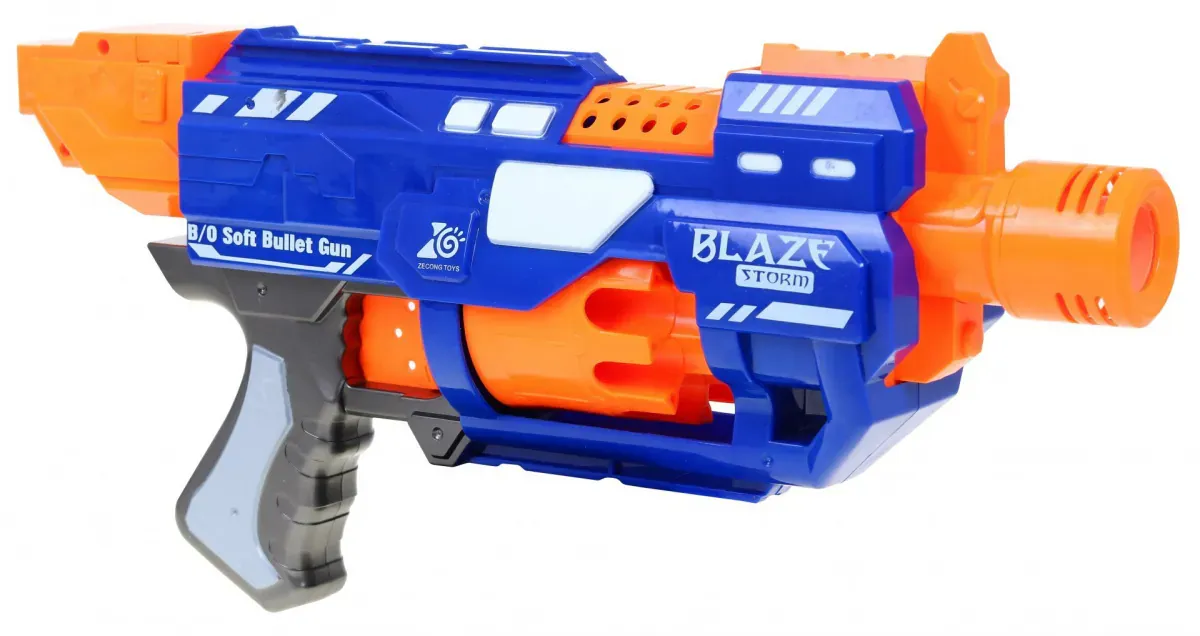 blaze storm pištolj s bubanj spremnikom + 10 patrona - slika 3