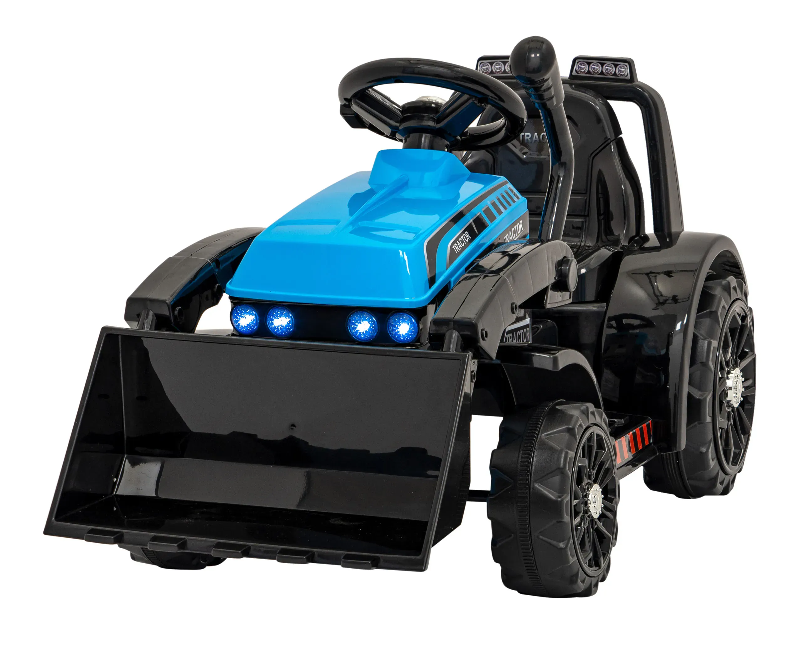 bager/traktor g320 na akumulator, plavi - slika 1