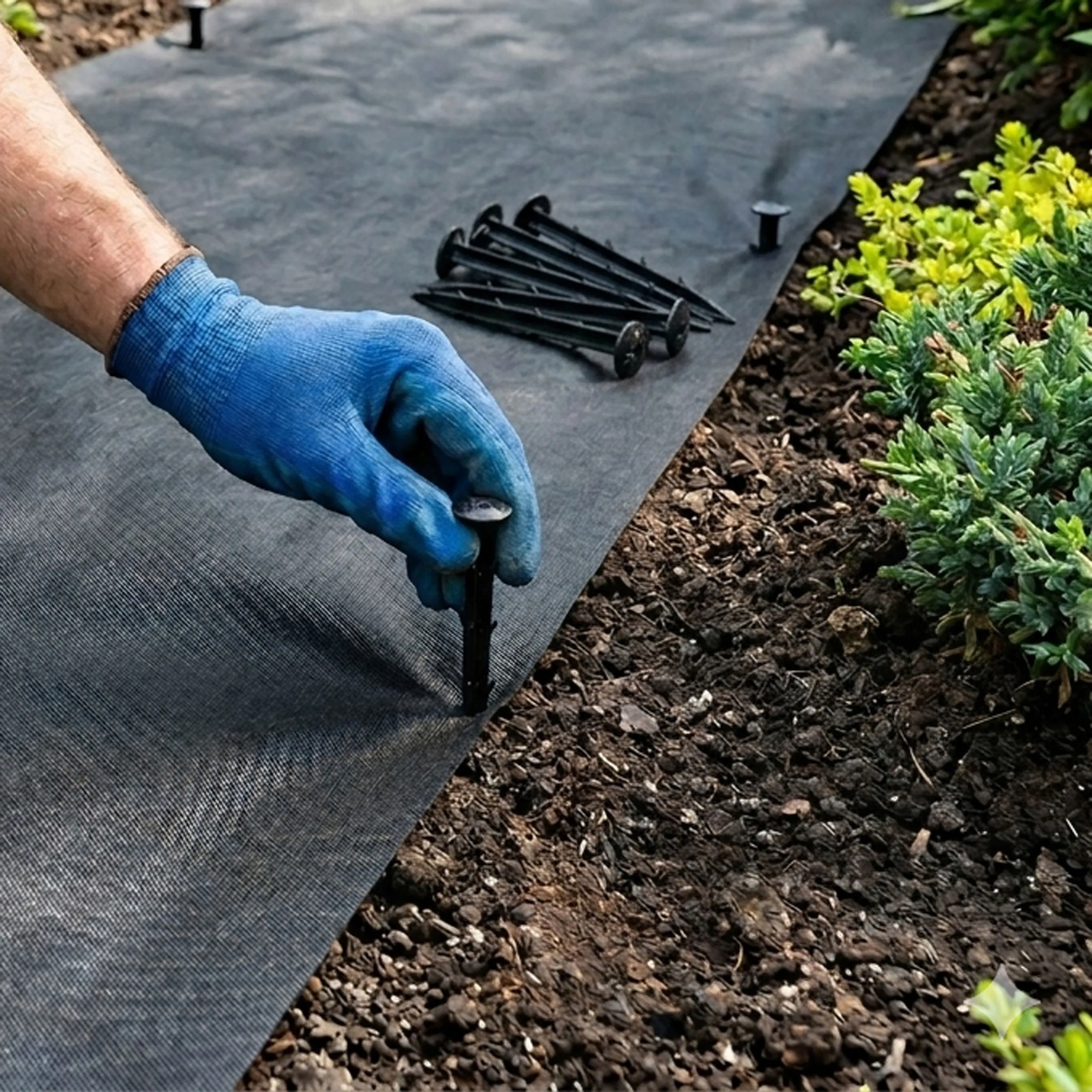 multigarden pričvrsni klinovi za podnu tkaninu – sidreni kolci, 50 kom., 15 cm - slika 3