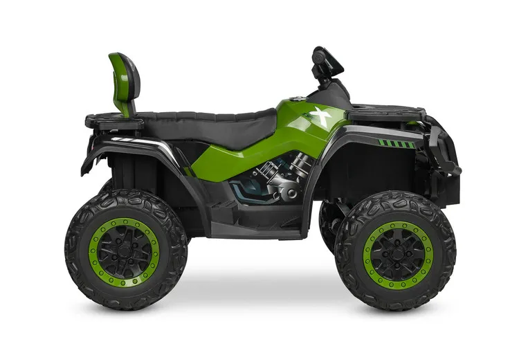 toyz quad na akumulator rush, zeleni - slika 8