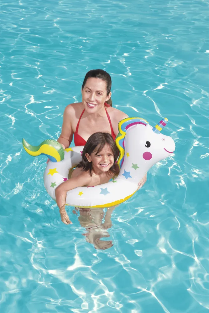 bestway 36128 kolut na napuhavanje 84 x 71cm jednorog - slika 9