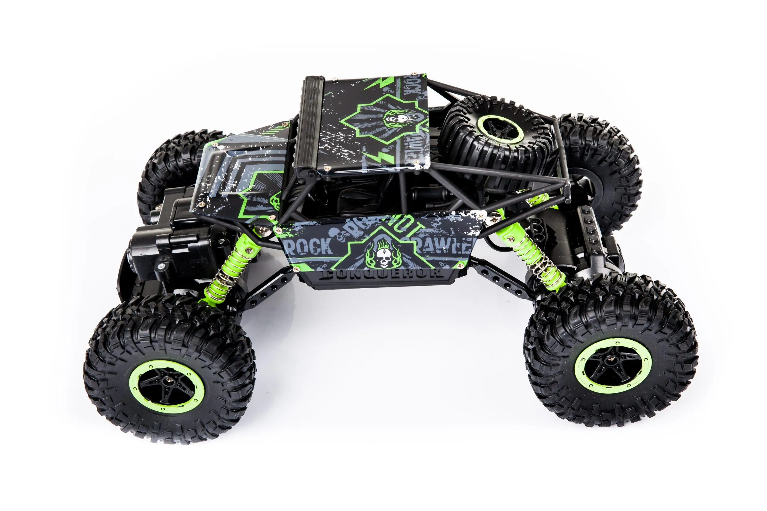 rock crawler auto na daljinsko upravljanje 1:18 crno-zeleni - slika 3