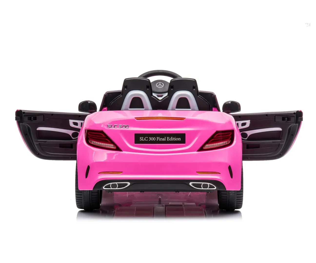 mercedes-benz slc pink vozilo na akumulator - slika 8