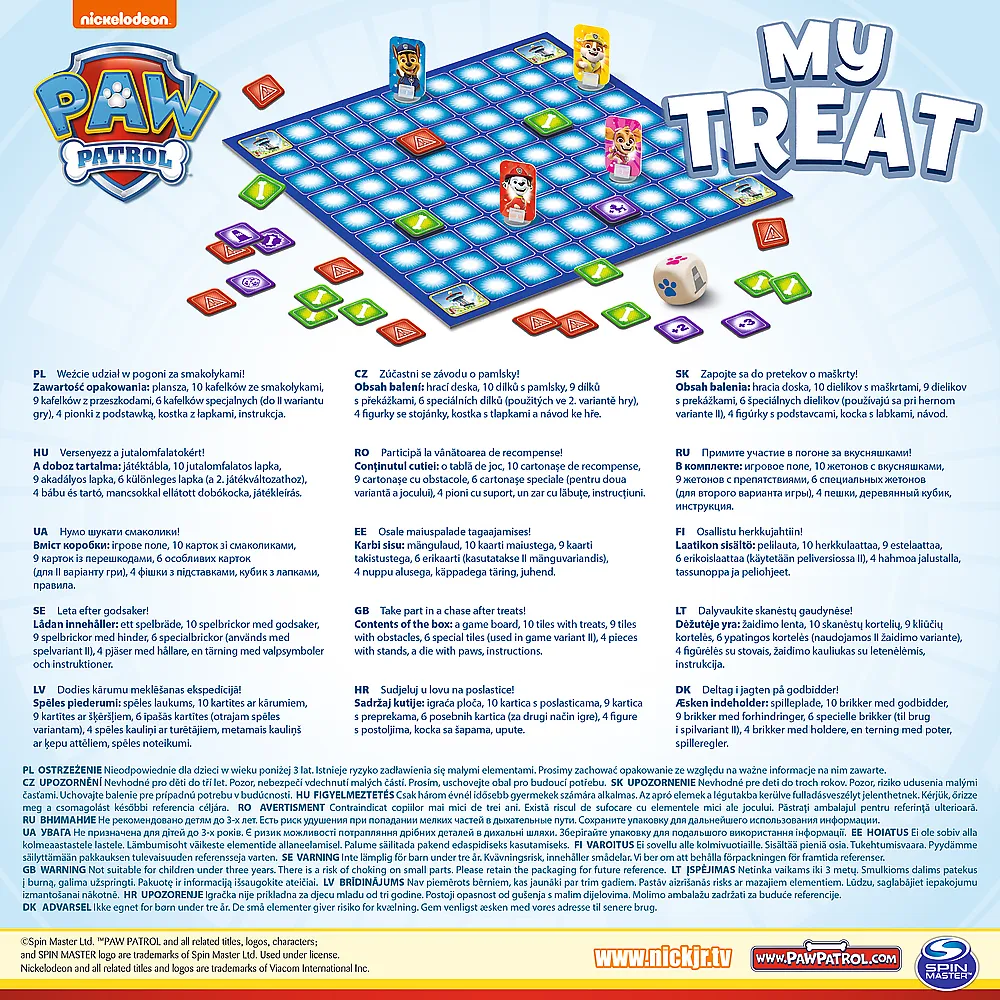 društvena igra paw patrol moja poslastica - slika 4