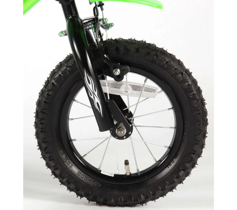 volare dječji bicikl - motor 12" zeleni - slika 6