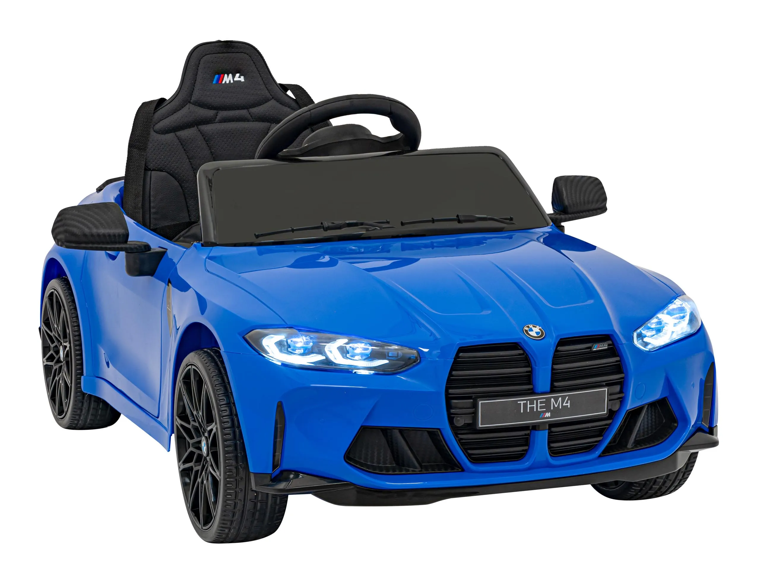 automobil bmw m4 na akumulator plavi - slika 5