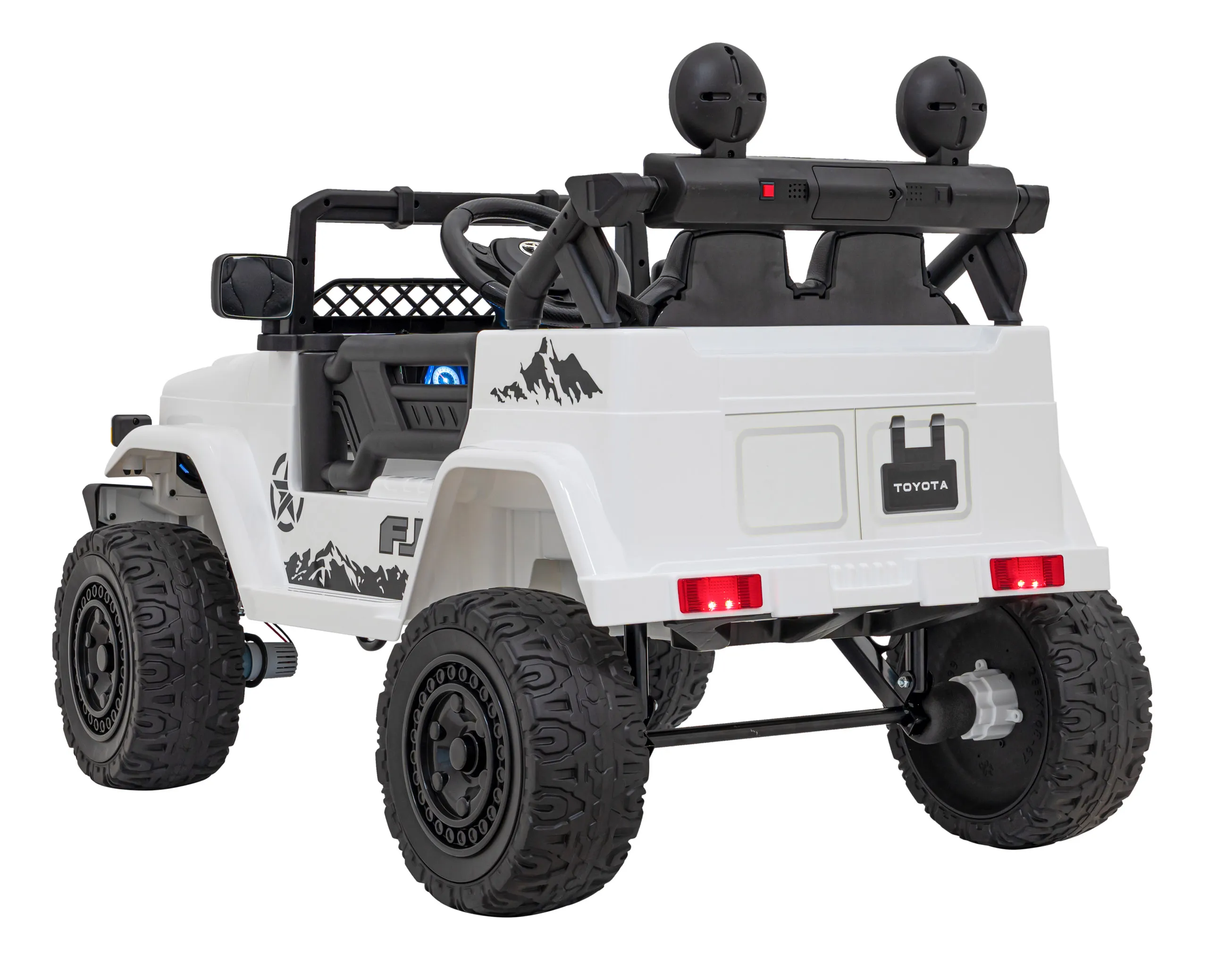 toyota fj cruiser, auto na akumulator, bijeli - slika 6
