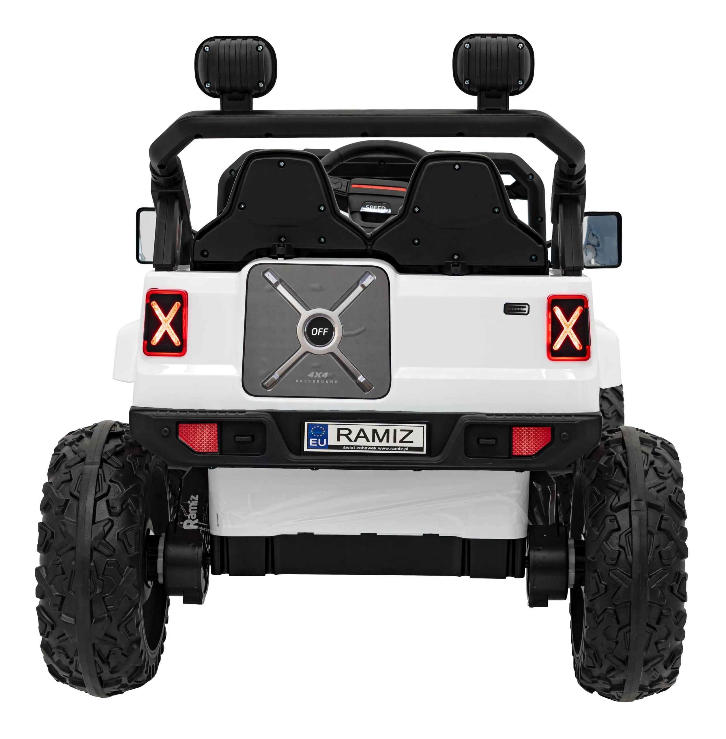 off-road, auto na akumulator, bijeli - slika 7