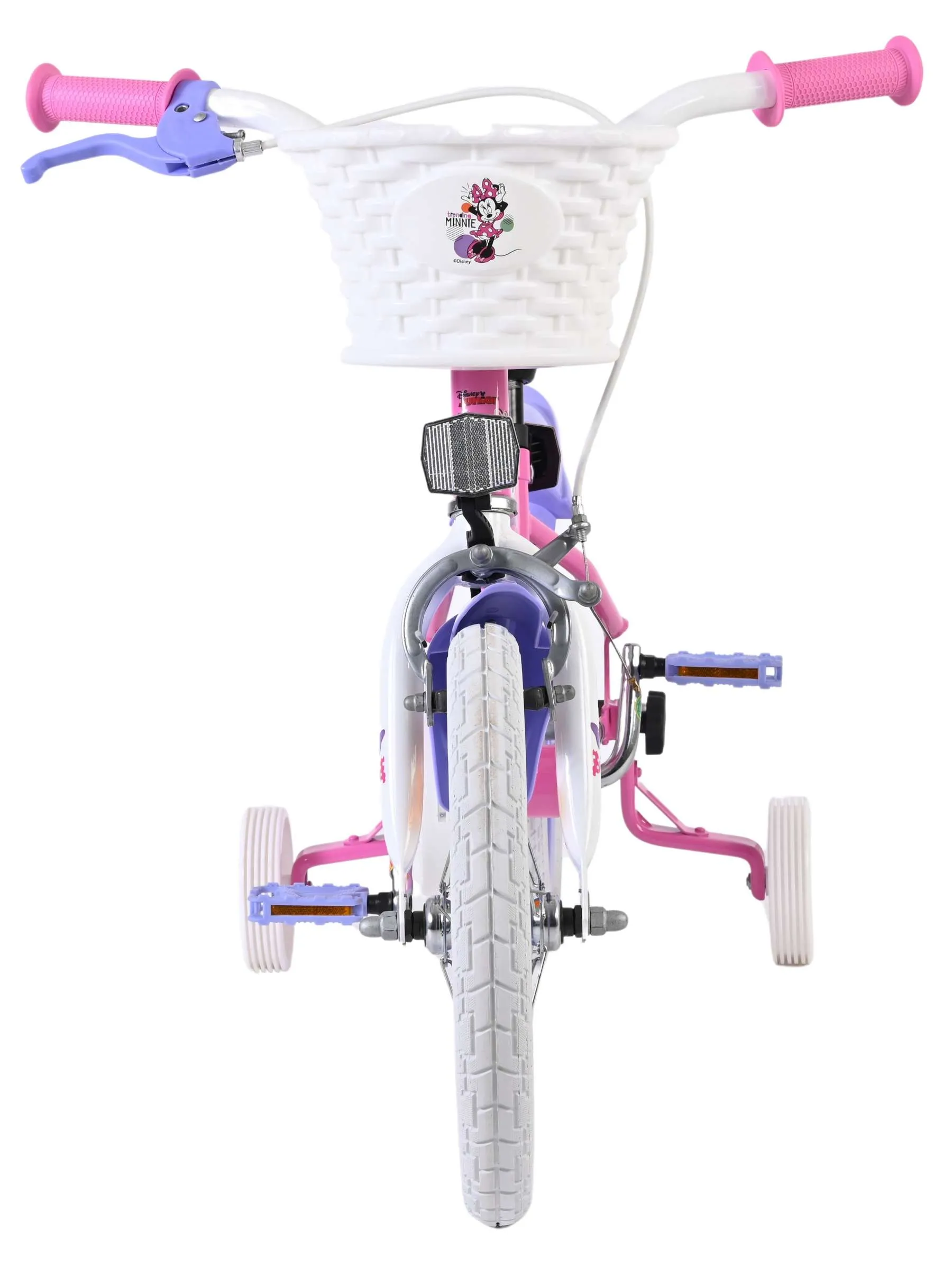 volare dječji bicikl disney minnie 14″ ružičaste boje - slika 7