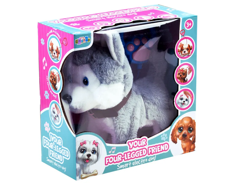 plišani husky koji reagira na dodir - slika 9